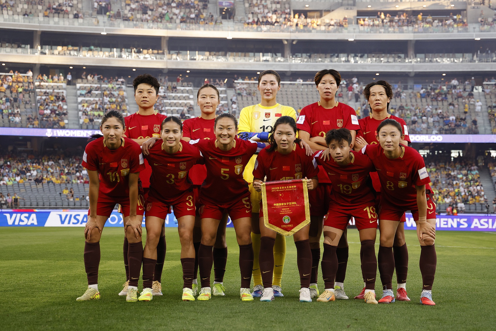 中国女足6月武汉两战俄罗斯女足，首场6月3日五环体育中心