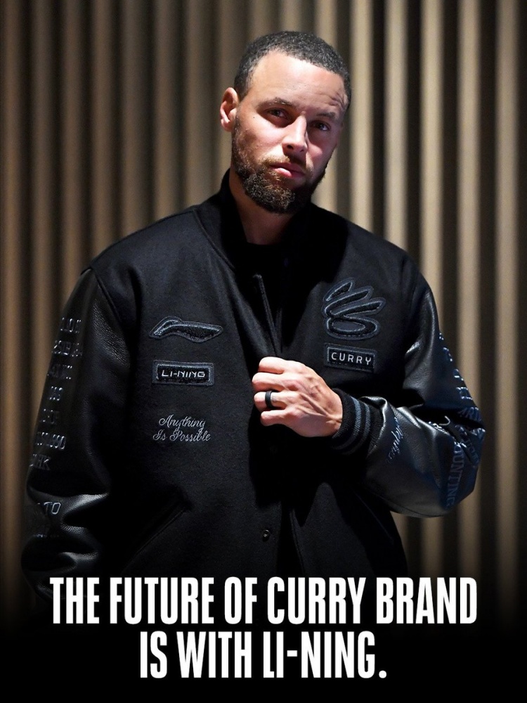 库里亲笔信确认Curry Brand并入李宁 试穿韦德巴特勒球鞋成关键